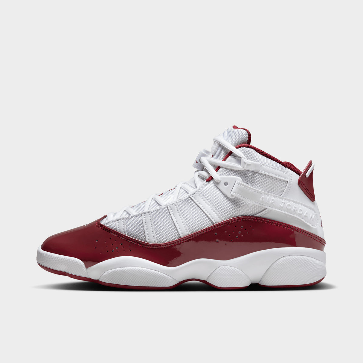 Jordan 6 Rings White Team Red