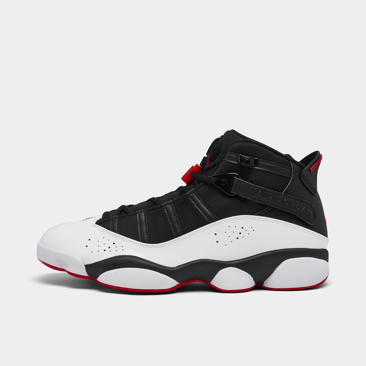 Jordan 6 rings red on sale white