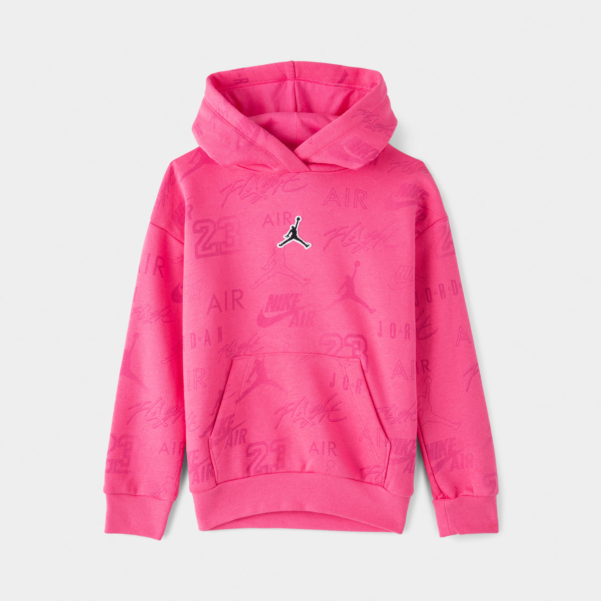 Jordan Child Girls All Over Print Pullover Hoodie Pinksicle JD Sports