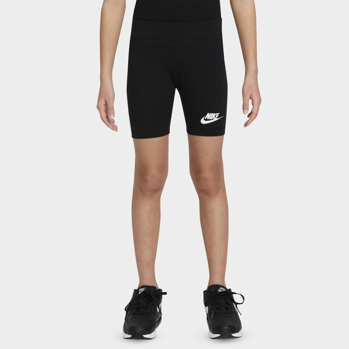 Nike Sportswear Big Kids' (Girls') High-Rise 9 Bike Shorts (Black