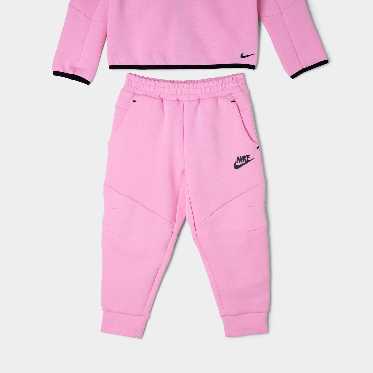Nike Sportswear Children's Tech Fleece Full-Zip Hoodie Set / Pink Rose