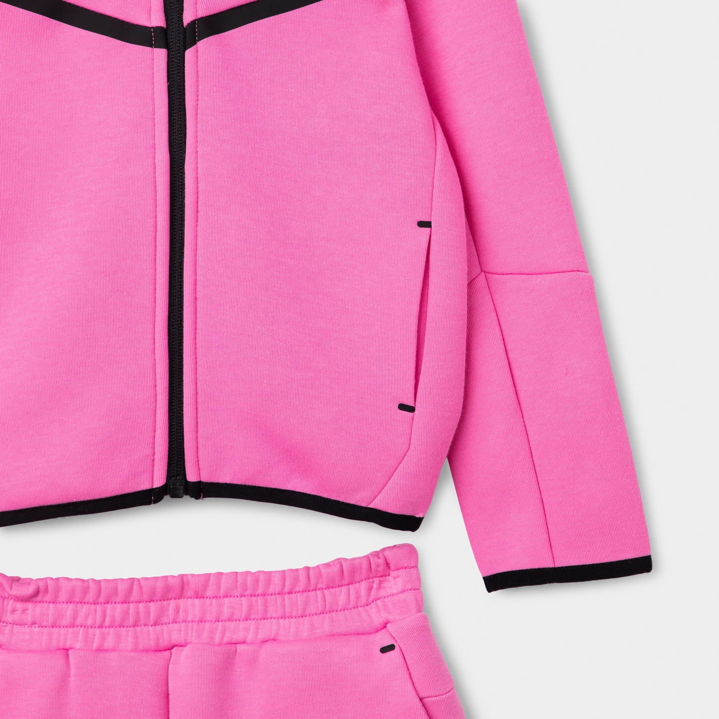 Nike Sportswear Children's Tech Fleece Full Zip Set Playful Pink / Black