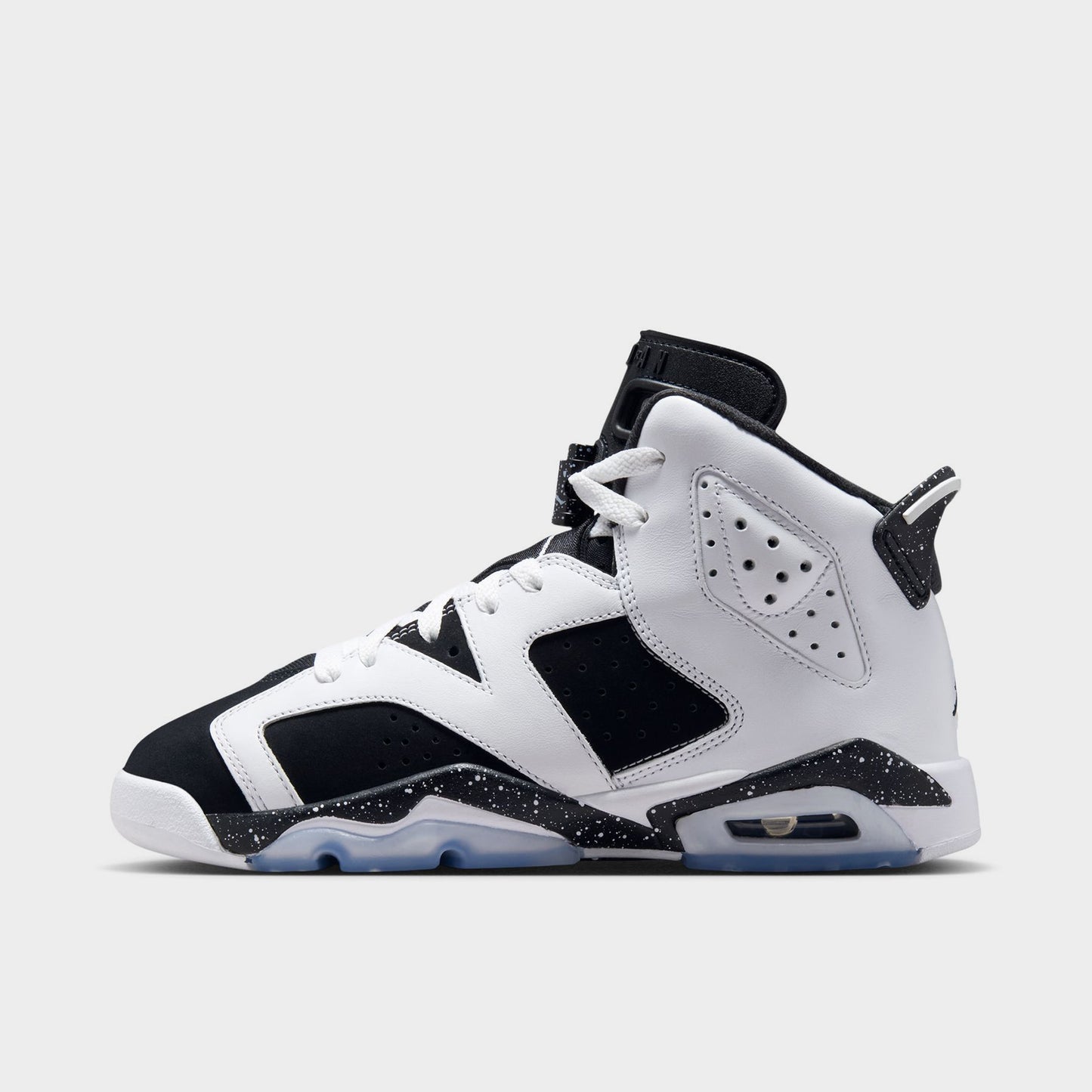 Jordan 6 Retro GS Blanc / Chrome Noir - Blanc