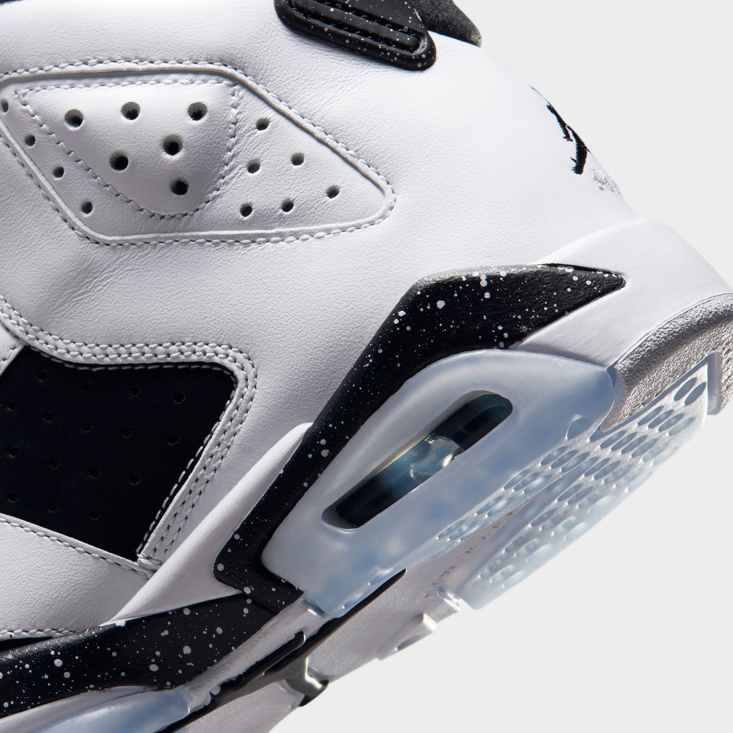 Jordan 6 Retro GS Blanc / Chrome Noir - Blanc