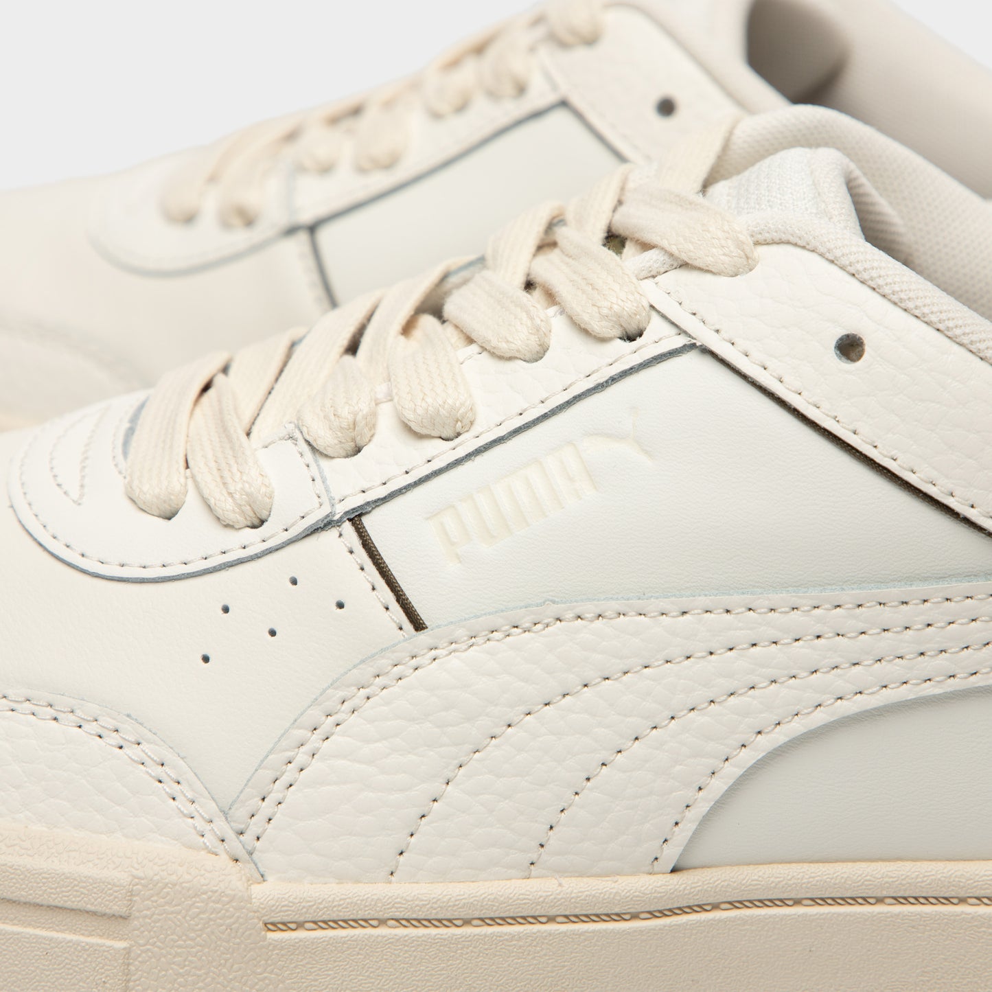 PUMA CA Pro Sport Warm White / Alpine Snow - Dark Olive