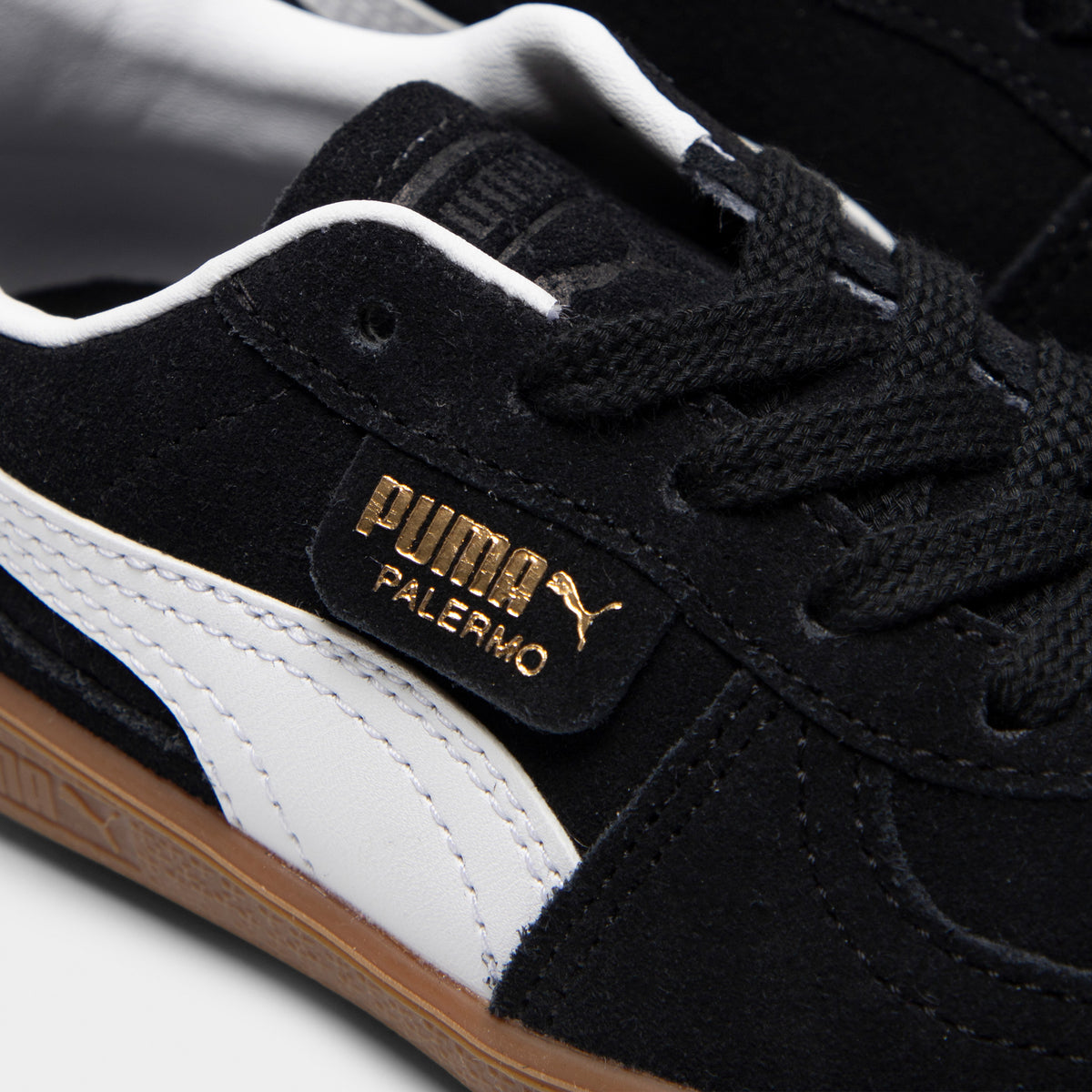 Puma Palermo Enfants Noir / Blanc JD Sports