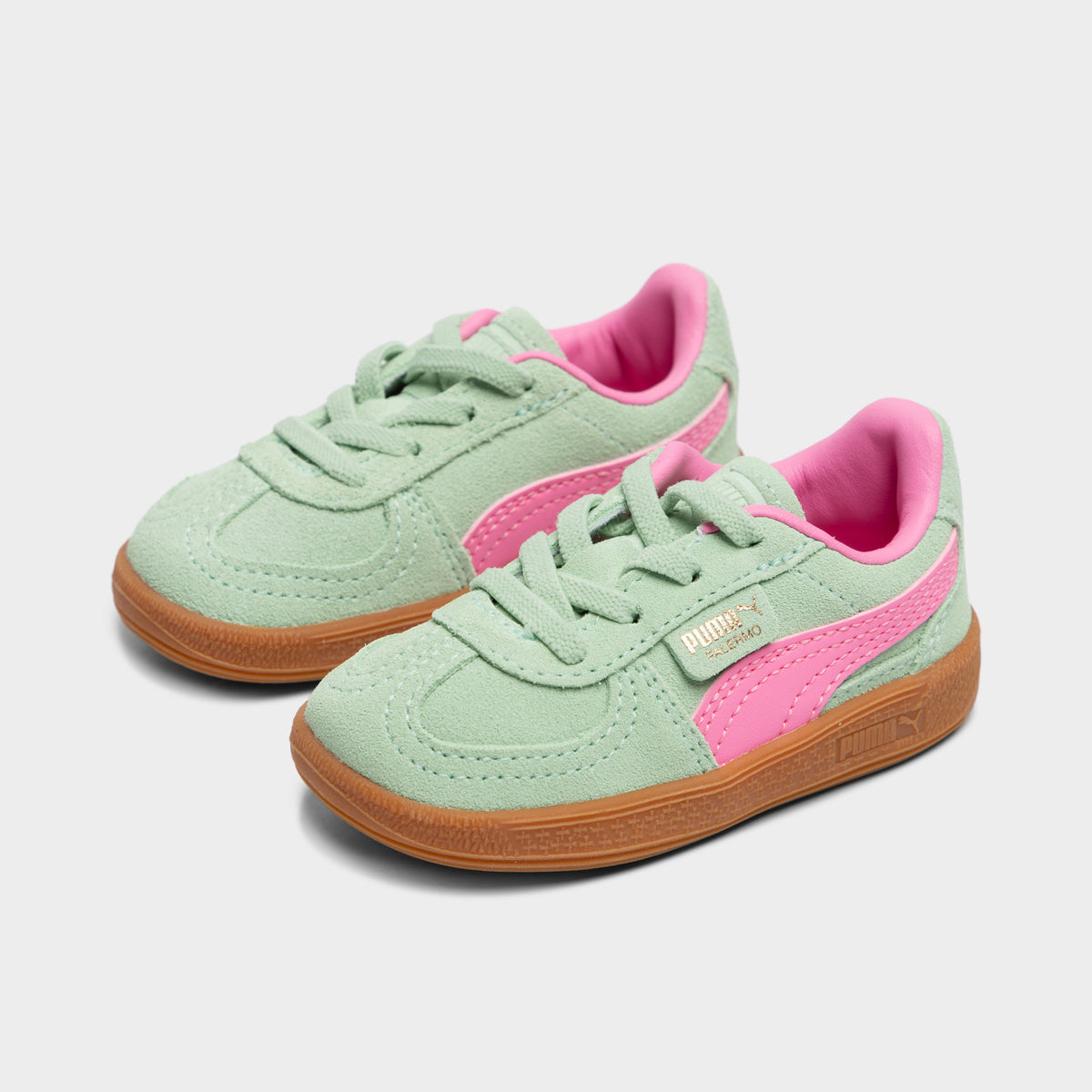 Puma Infants Palermo Green Pink