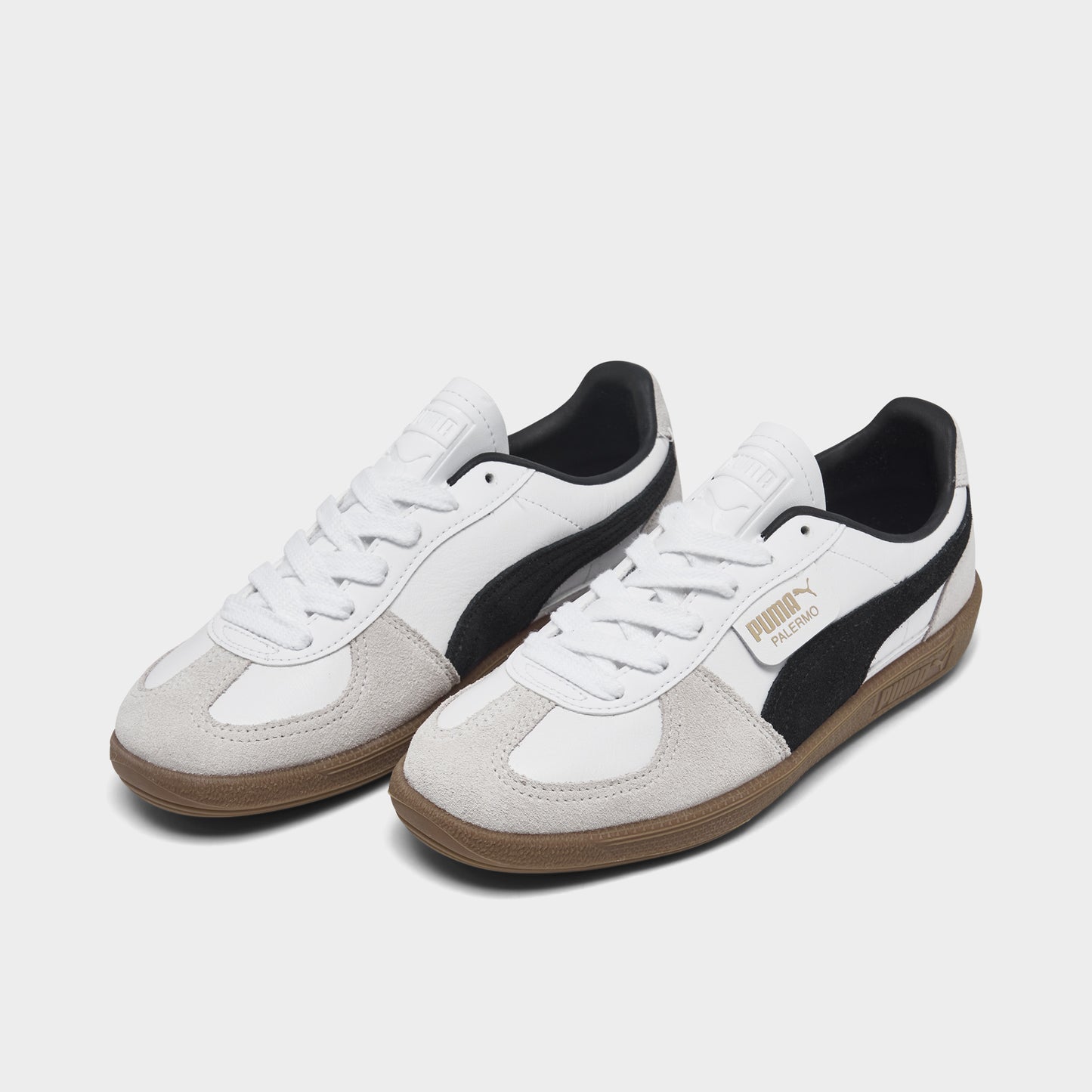 PUMA Women's Palermo Leather White / Vapor Grey - Gum