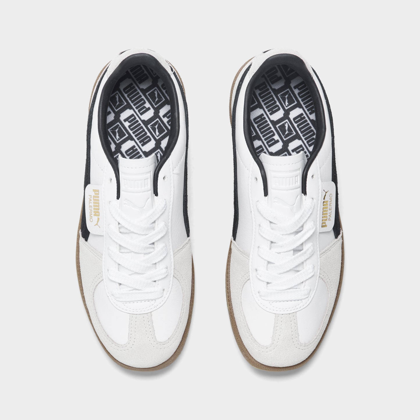 PUMA Women's Palermo Leather White / Vapor Grey - Gum