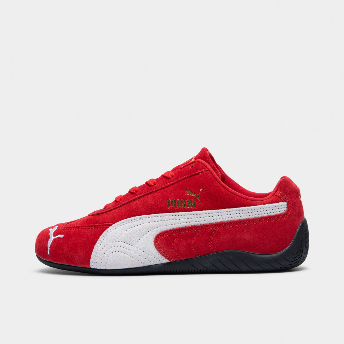 靴 PUMA Speedcat GO All Time Red/puma White Mens PUMA Speedcat OG Athletic Shoe - For All Time Red