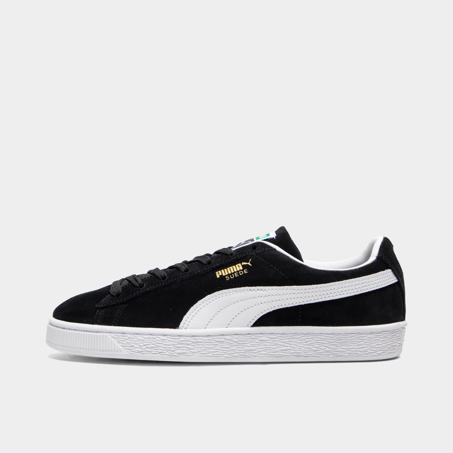 Puma Classique en suède Noir / Blanc
