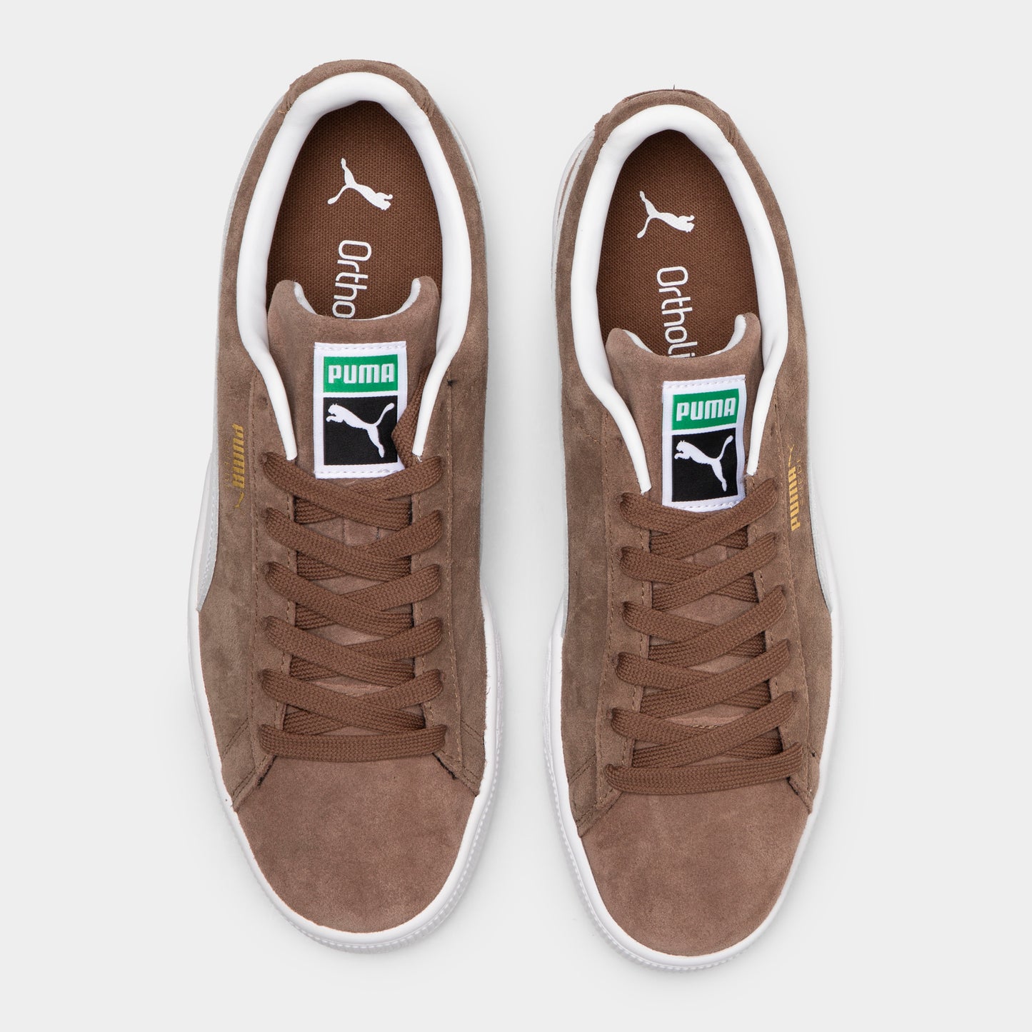 Puma Suede Classic Haute Coffee / Puma White