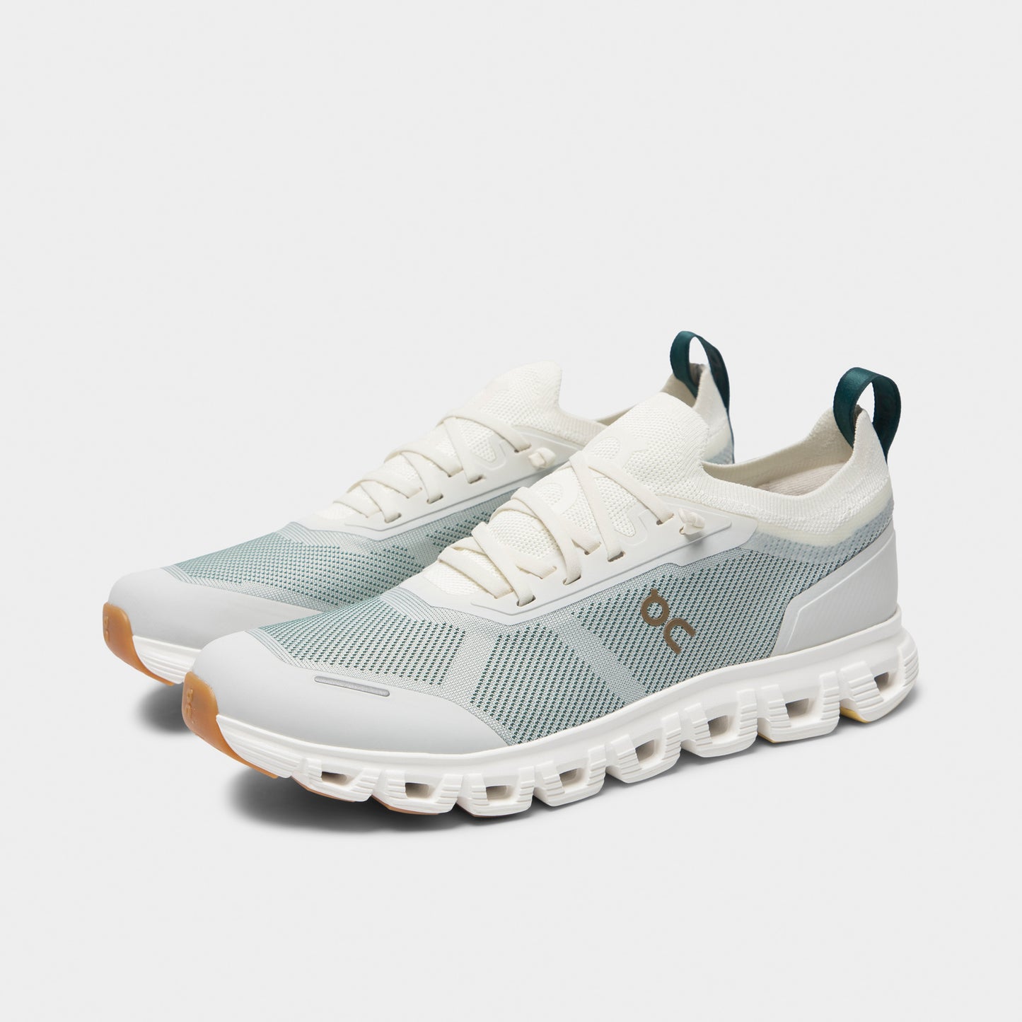 On Cloud 6 Versa White / Green - Gold