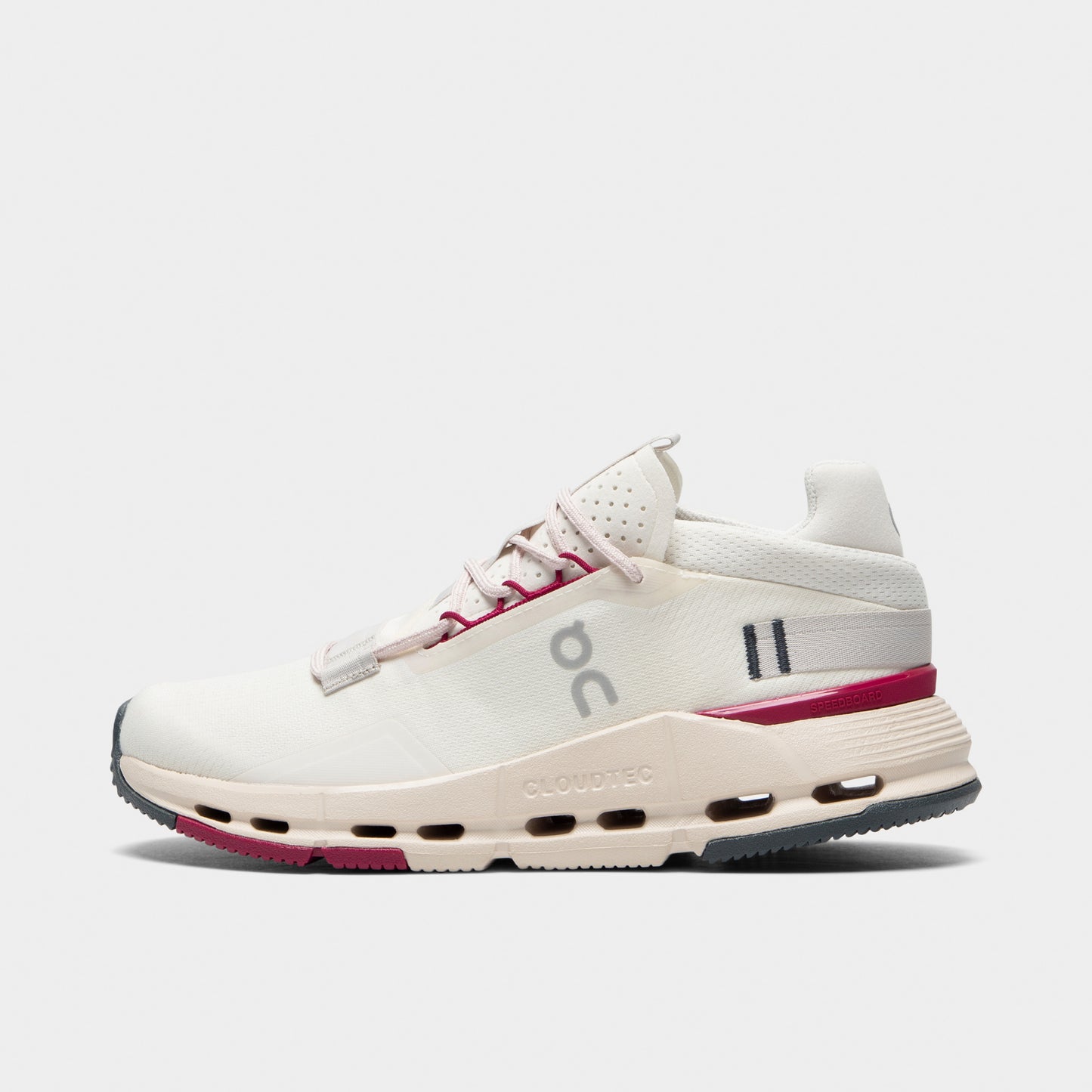 On Women's Cloudnova 2 Ivory / Grenadine