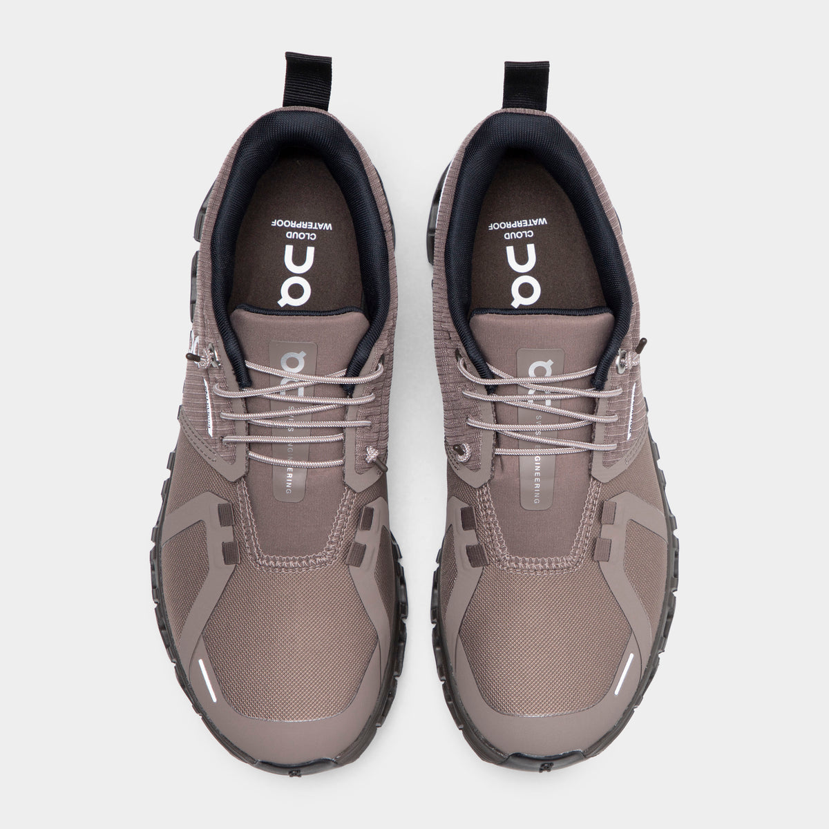 On Women's Cloud 6 Waterproof Ash / Sable
