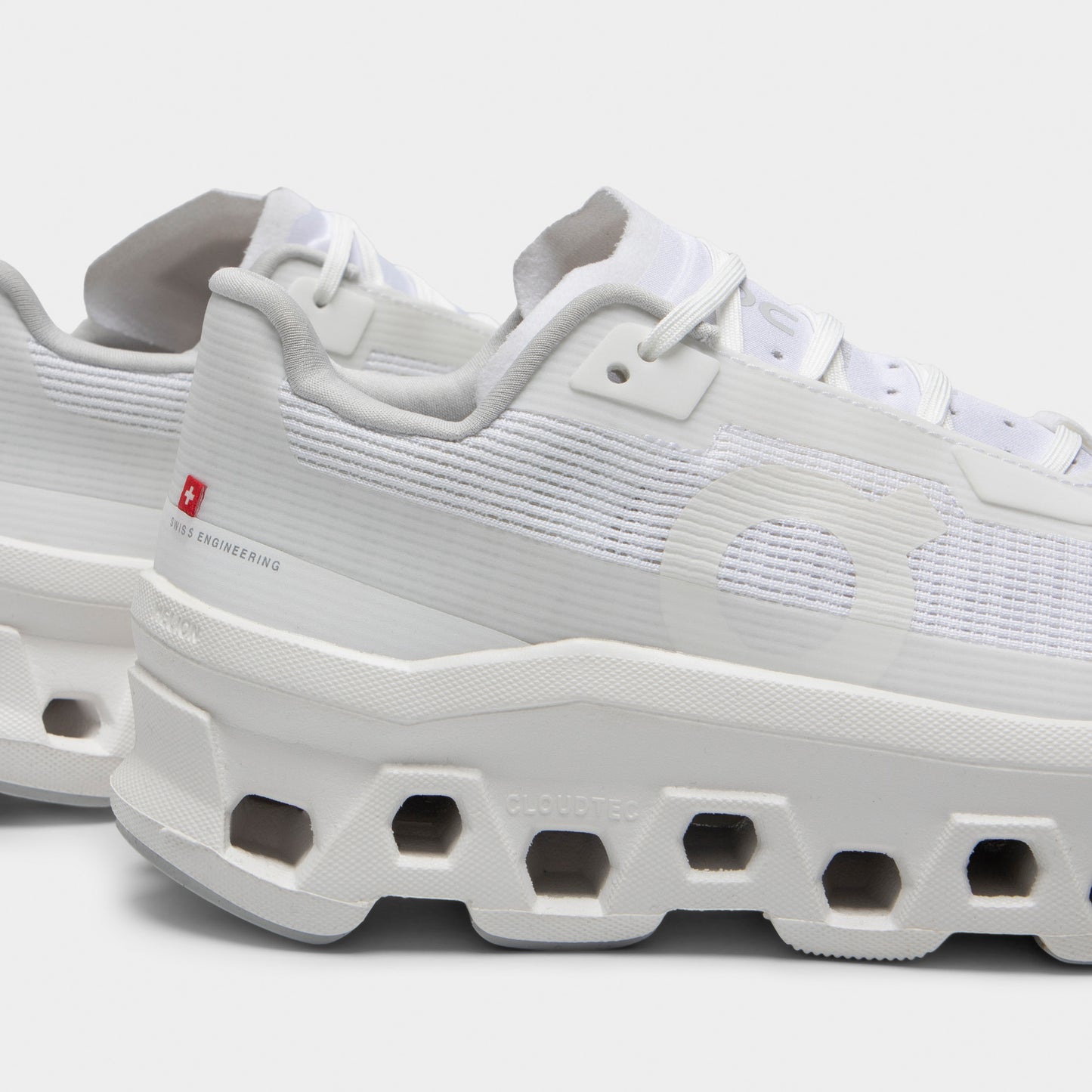 On Women's Cloudmonster Void White / White