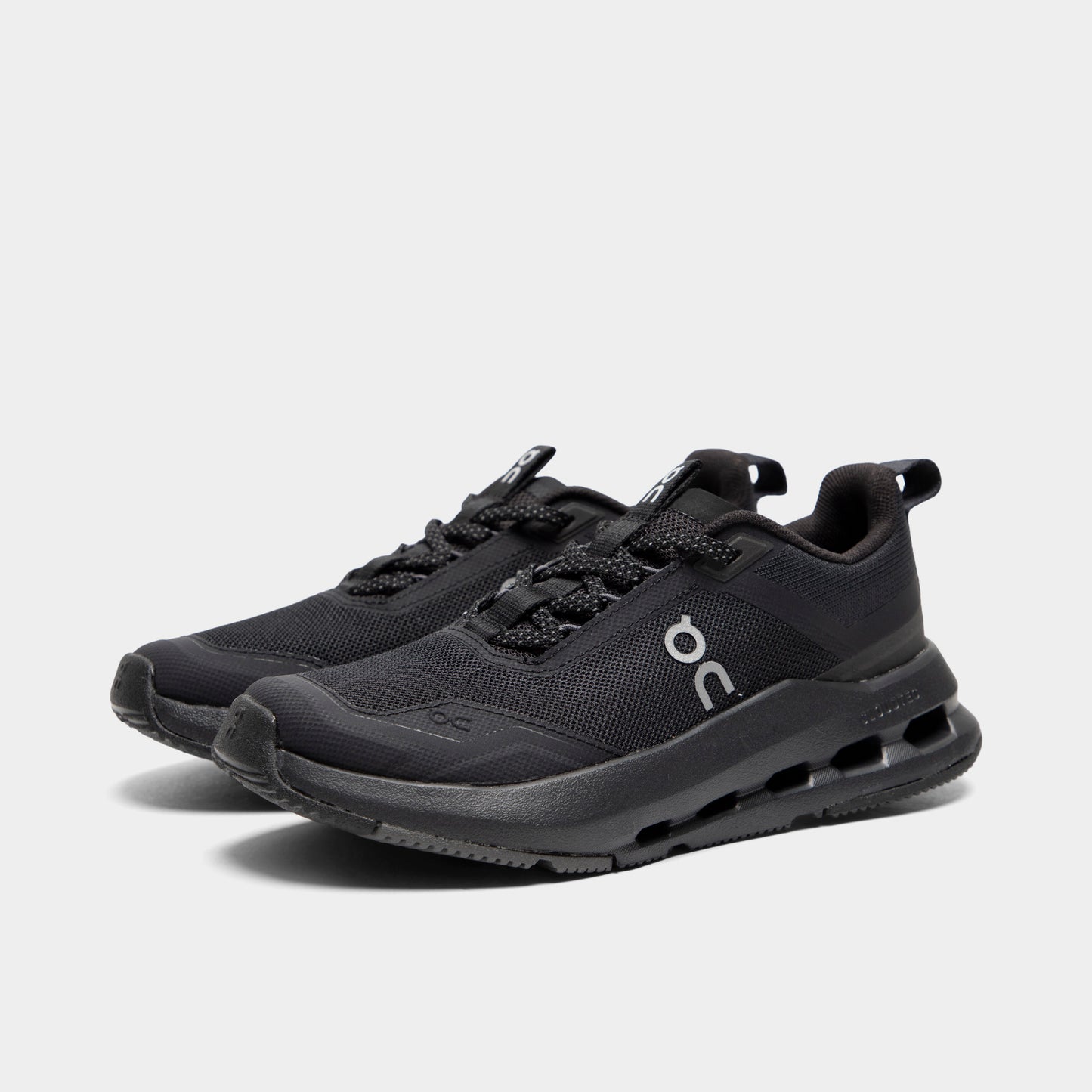 On Juniors' Cloudnova Black / Eclipse