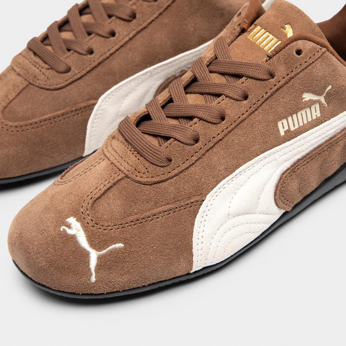 【予約販売品】 Women's Puma Speedcat JD | Ivory Frosted / Coffee Haute OG 靴