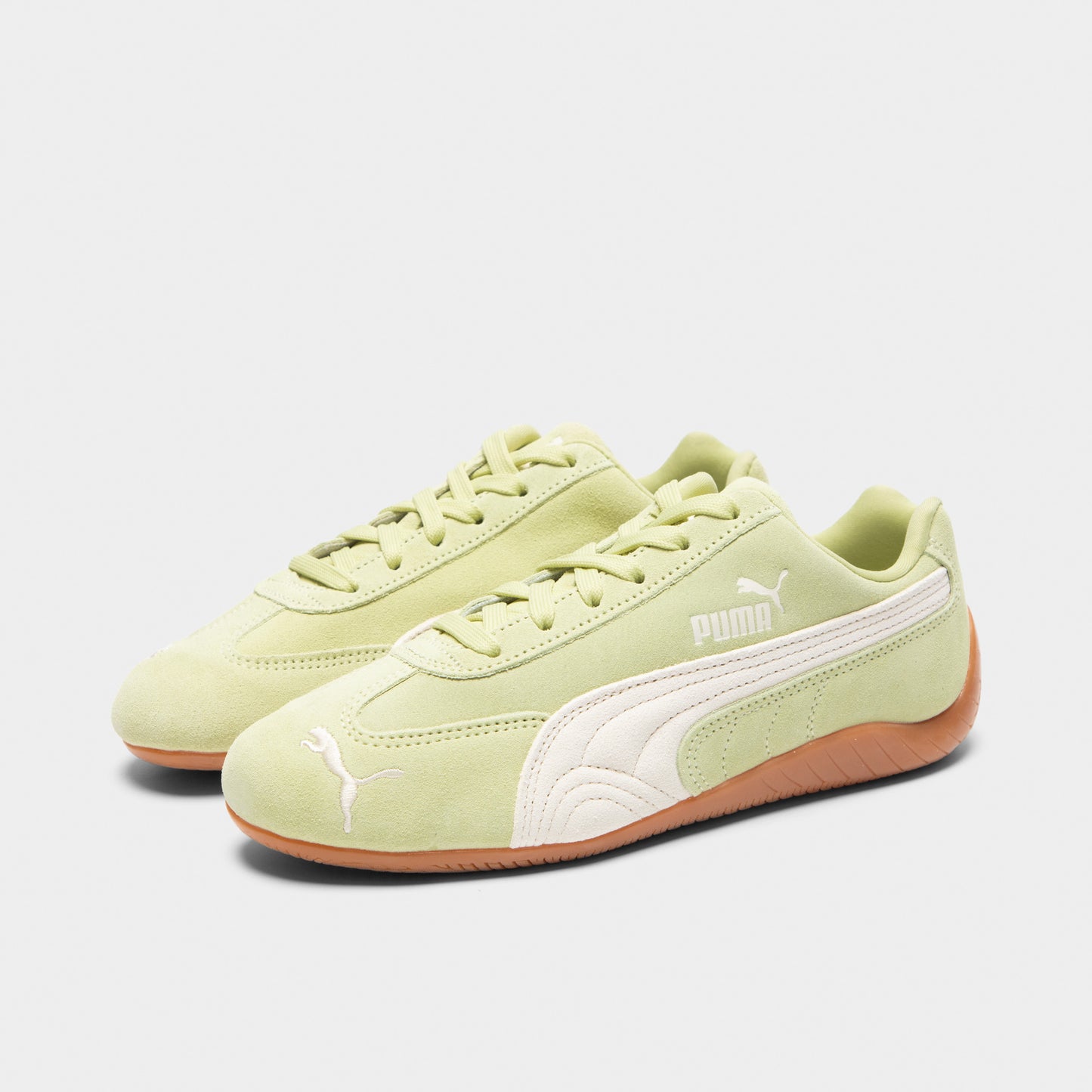 PUMA Women's Speedcat OG Pistachio Green / Warm White