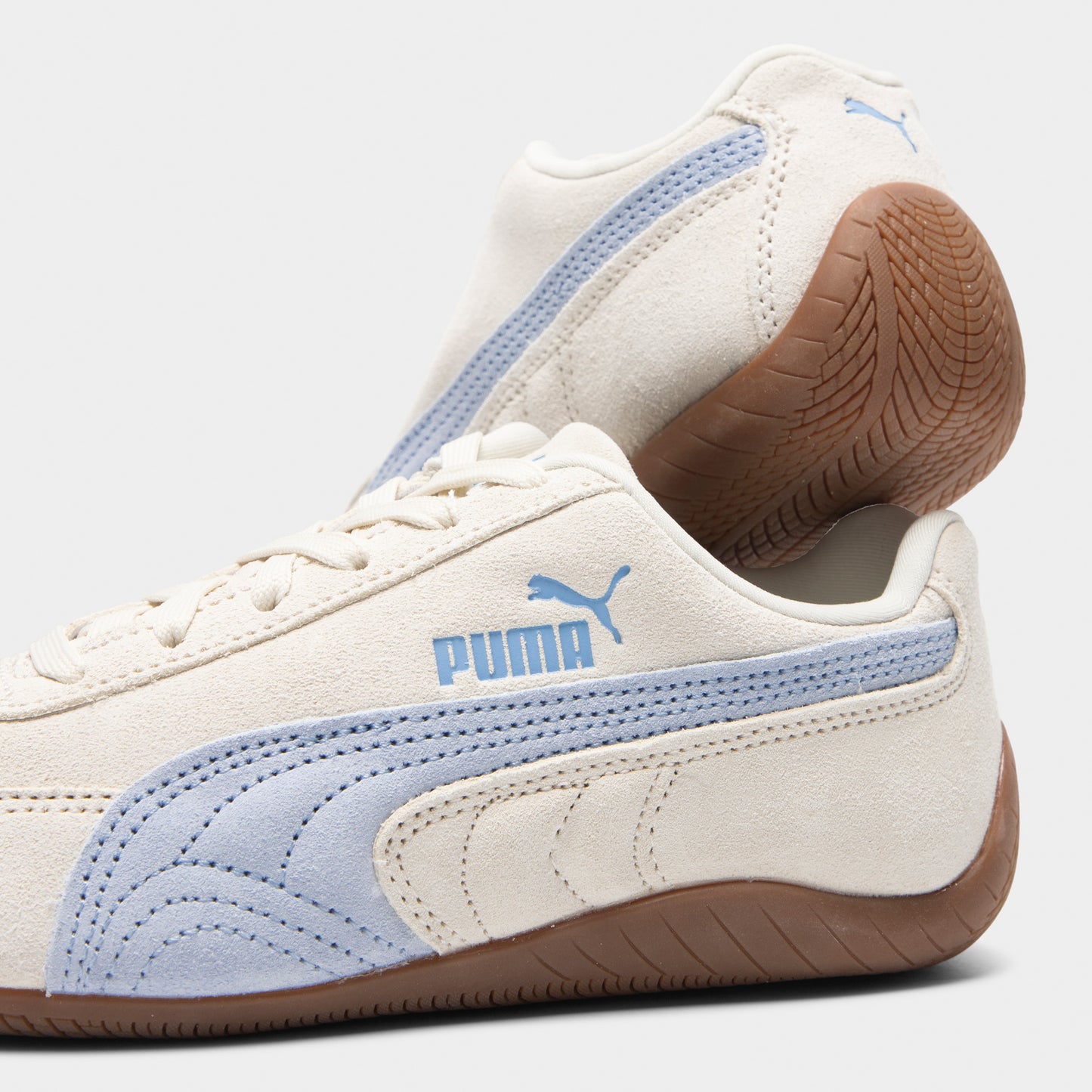 PUMA Juniors' Speedcat Vapor Gray / Haute Tropic