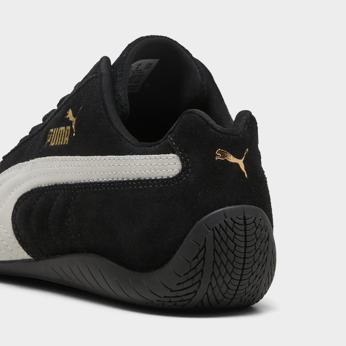 PUMA Juniors' Speedcat Black / White