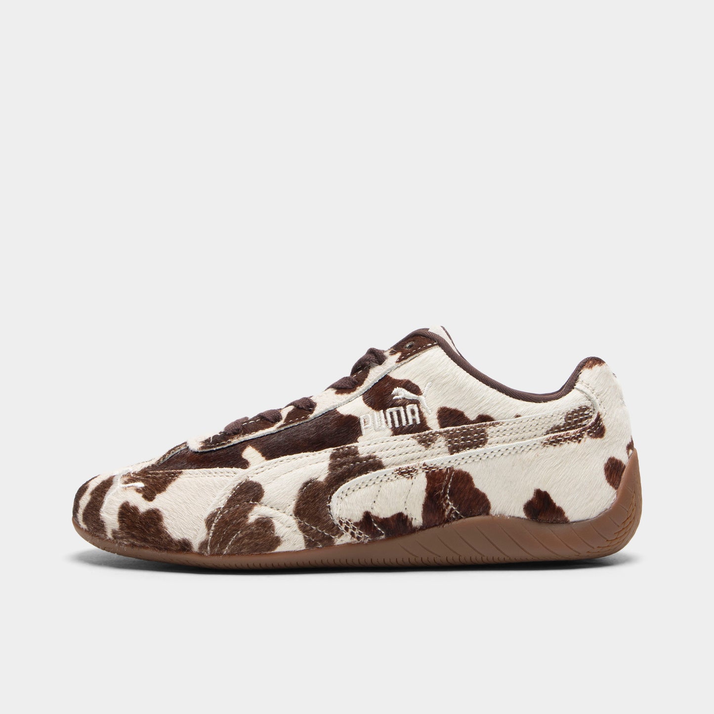 PUMA Women's Speedcat Cow Chocolate Brown / Gum