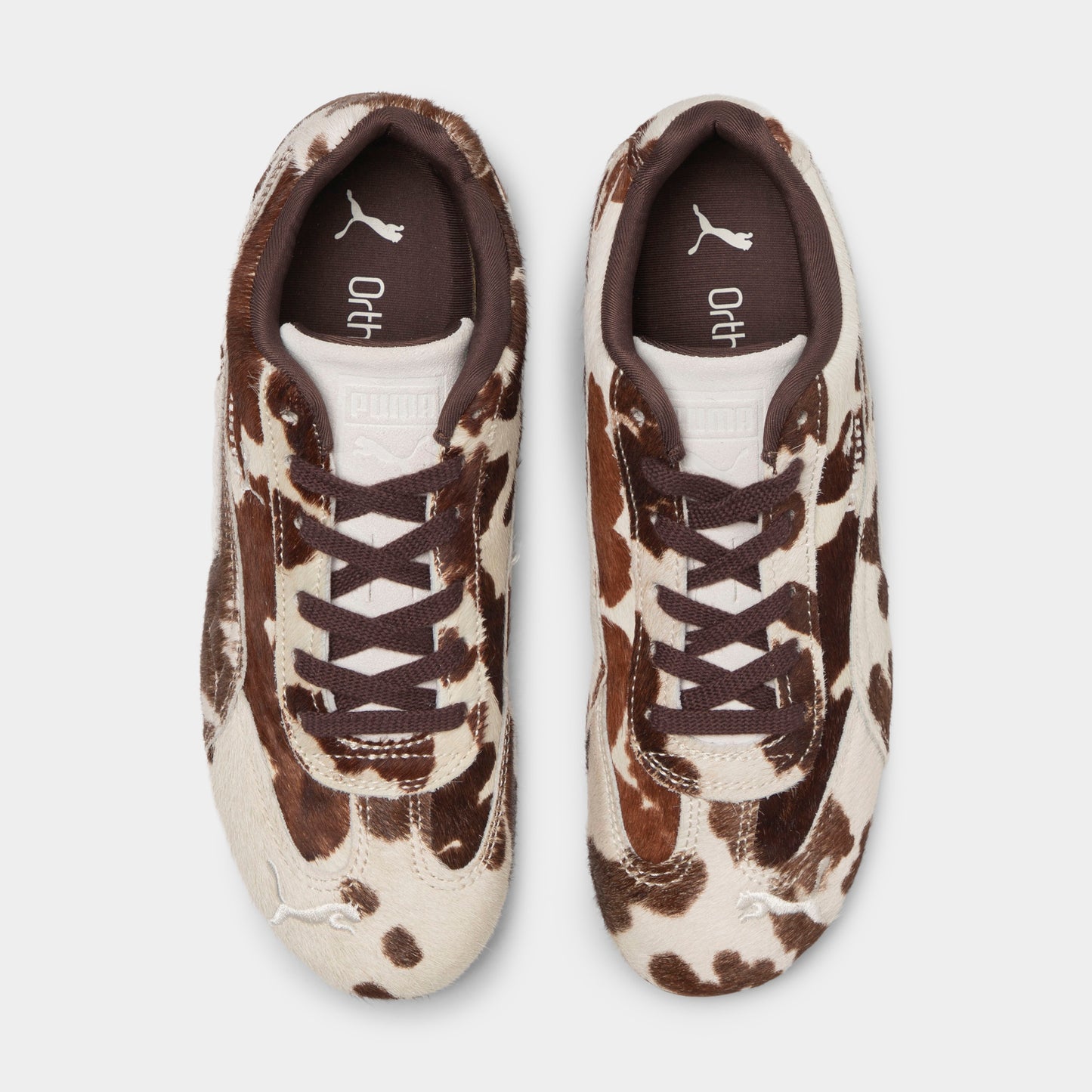 PUMA Women's Speedcat Cow Chocolate Brown / Gum