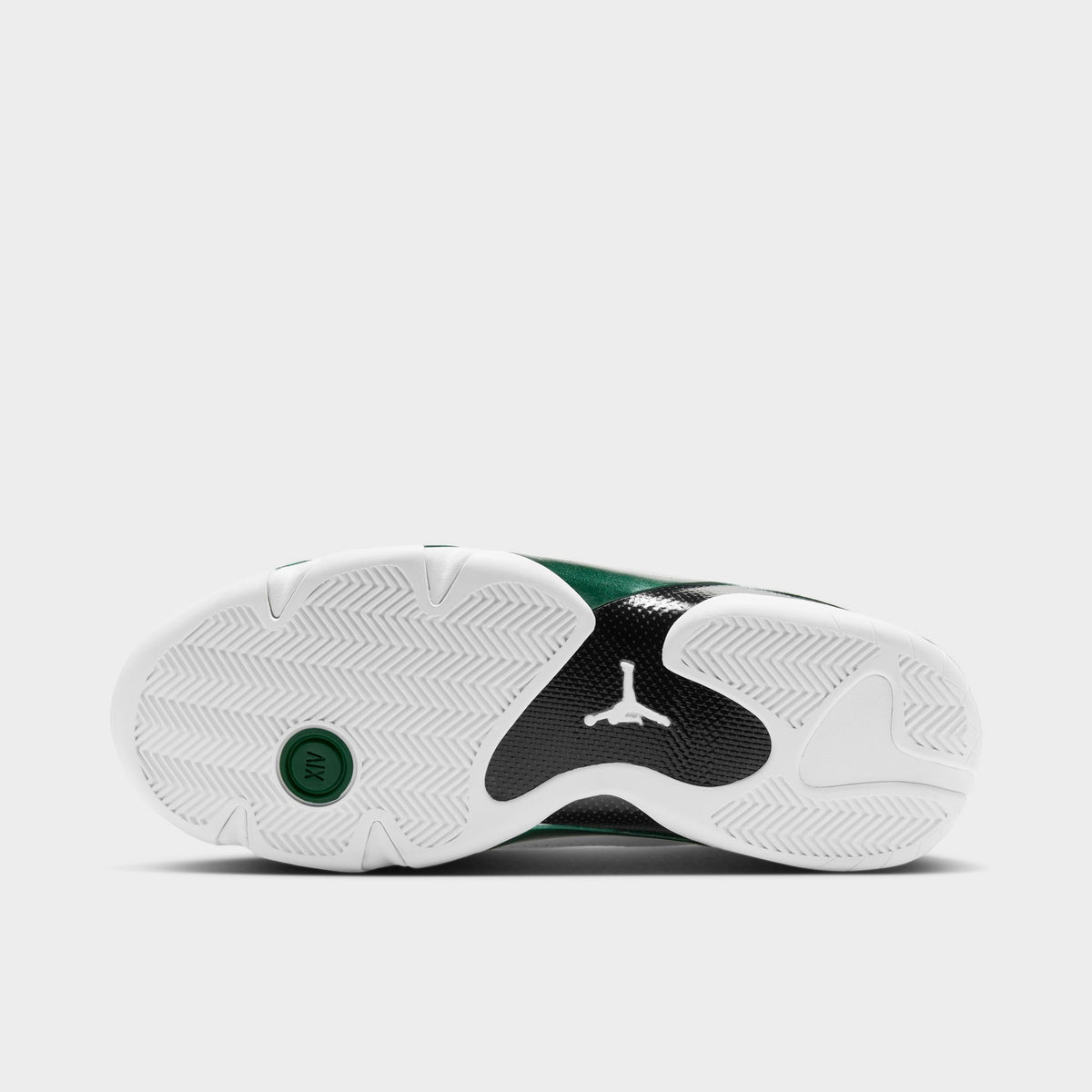 Jordan 14 Retro Vert gorge / Graphite clair - Blanc