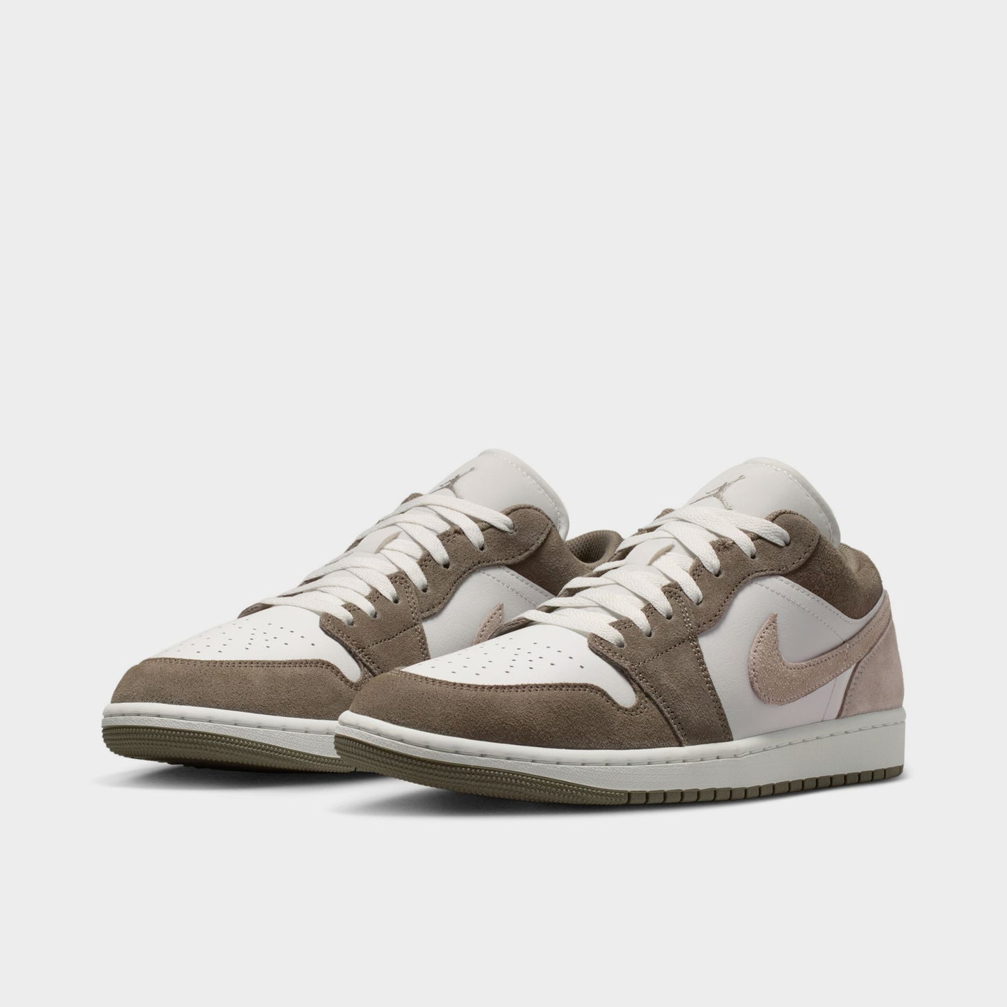Jordan 1 Low Olive Grey / Enigma Stone - Summit White