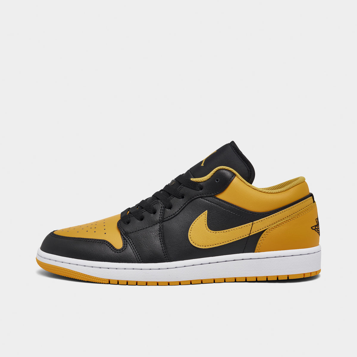 Jordan 1 Low Black Yellow Ochre White JD Sports