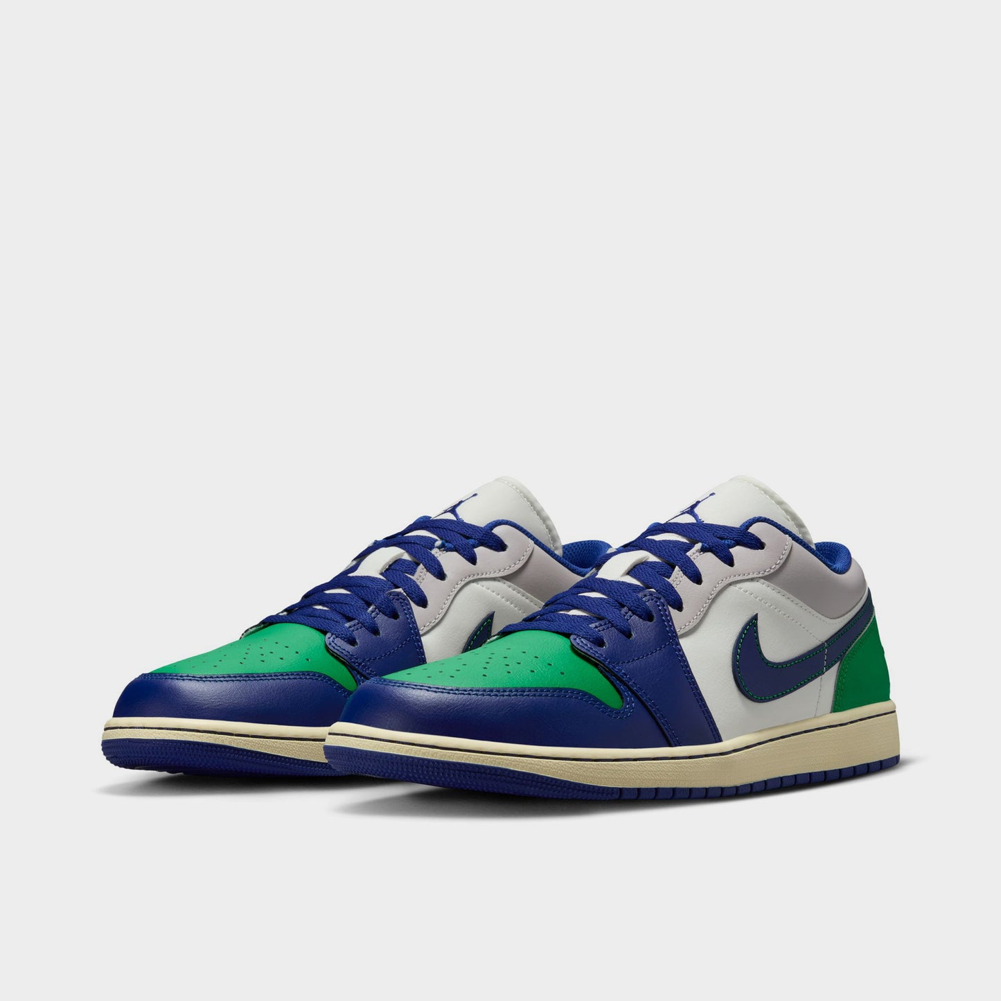 Jordan 1 Low Sail / Deep Royal Blue - Stadium Green