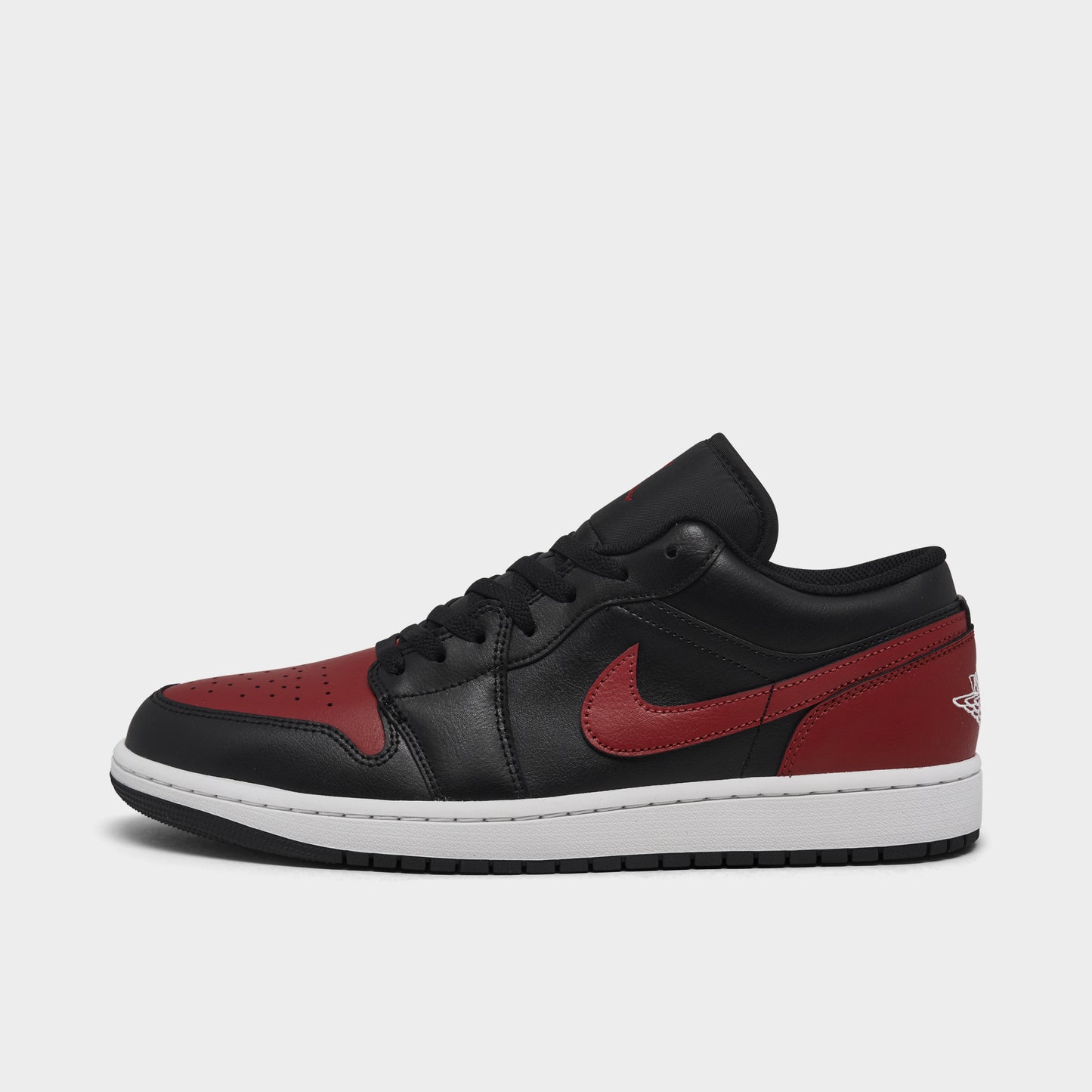 Jordan 1 Low Noir / Varsity Rouge - Summit Blanc