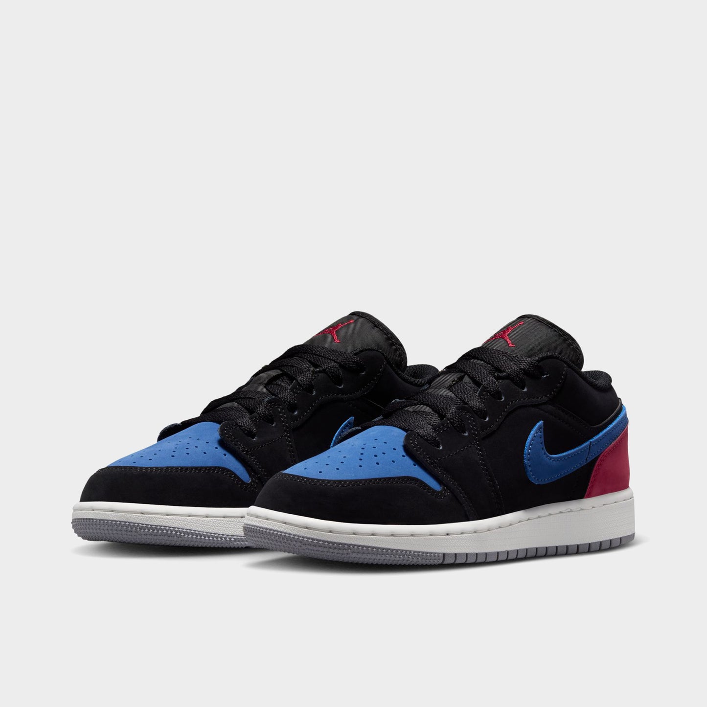 Jordan 1 Low GS Black / Summit White - True Blue