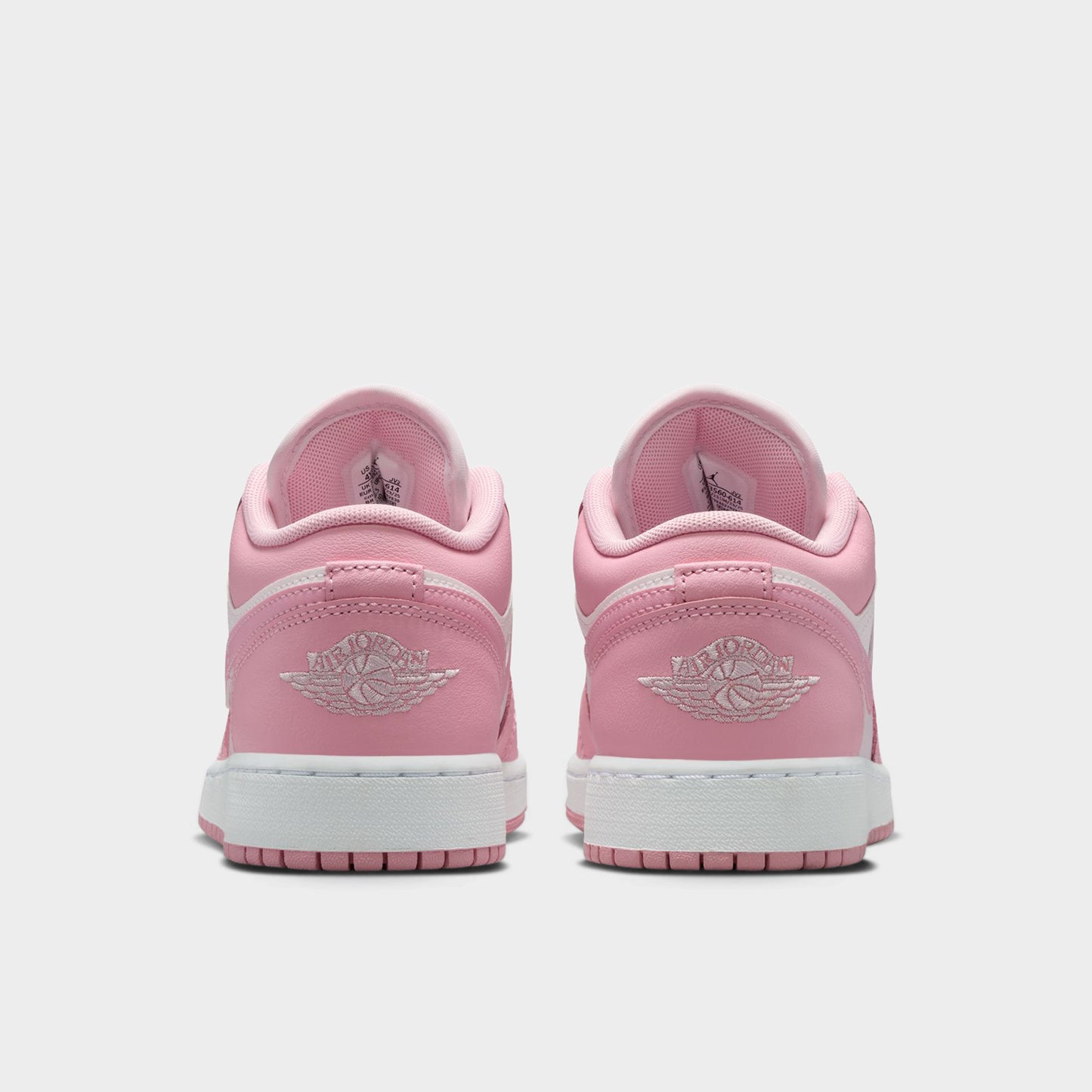 Jordan 1 Low Medium Soft Pink / Pearl Pink - White