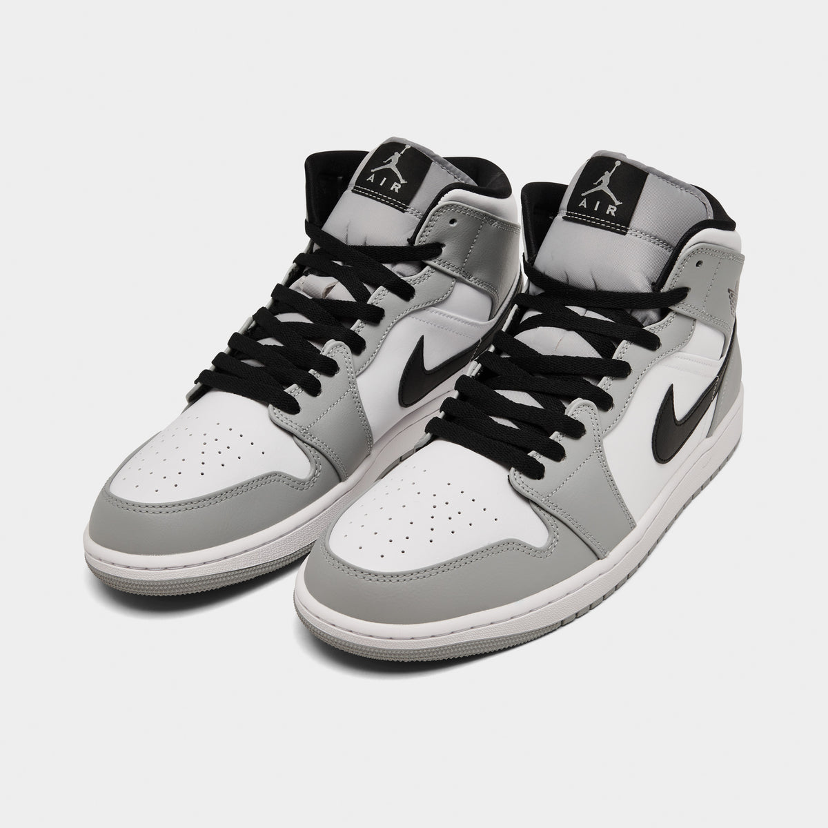 Jordan 1 Mid Light Smoke Grey Black White JD Sports