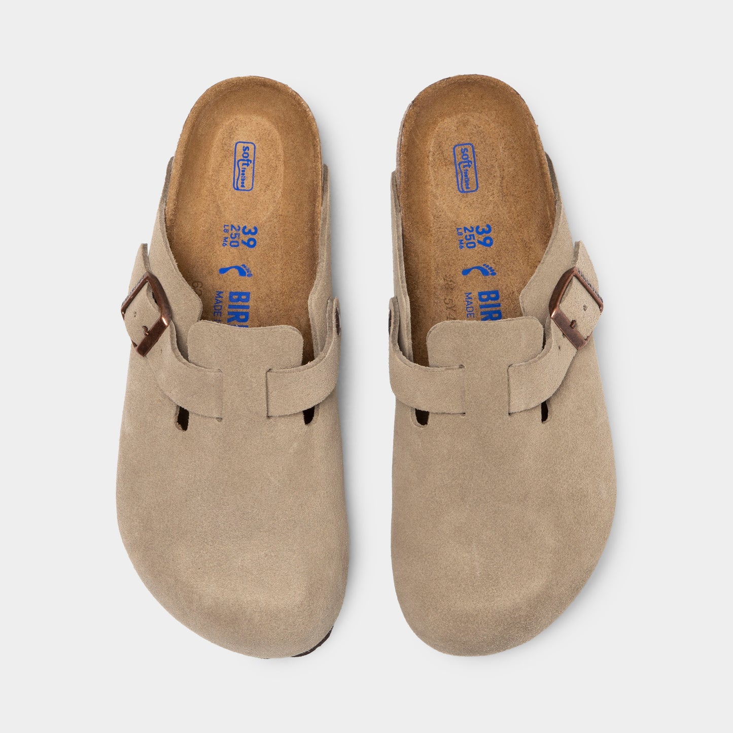Birkenstock Femmes Boston / Taupe