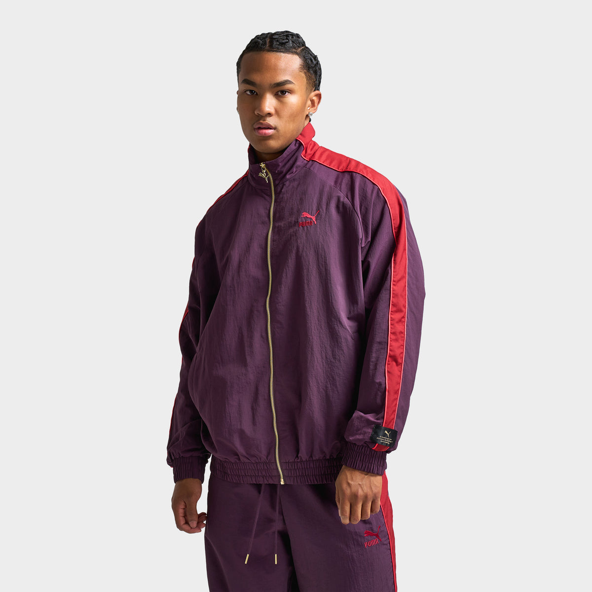Puma T7 PLAY LOUD Track Jacket Midnight Plum