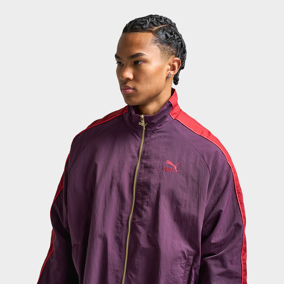 Puma T7 PLAY LOUD Track Jacket Midnight Plum