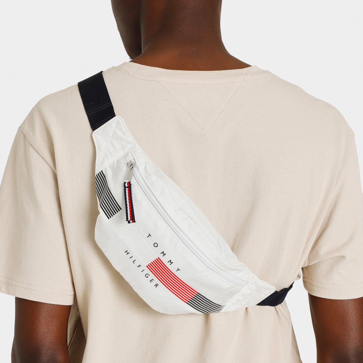 White tommy hilfiger fanny pack cheap