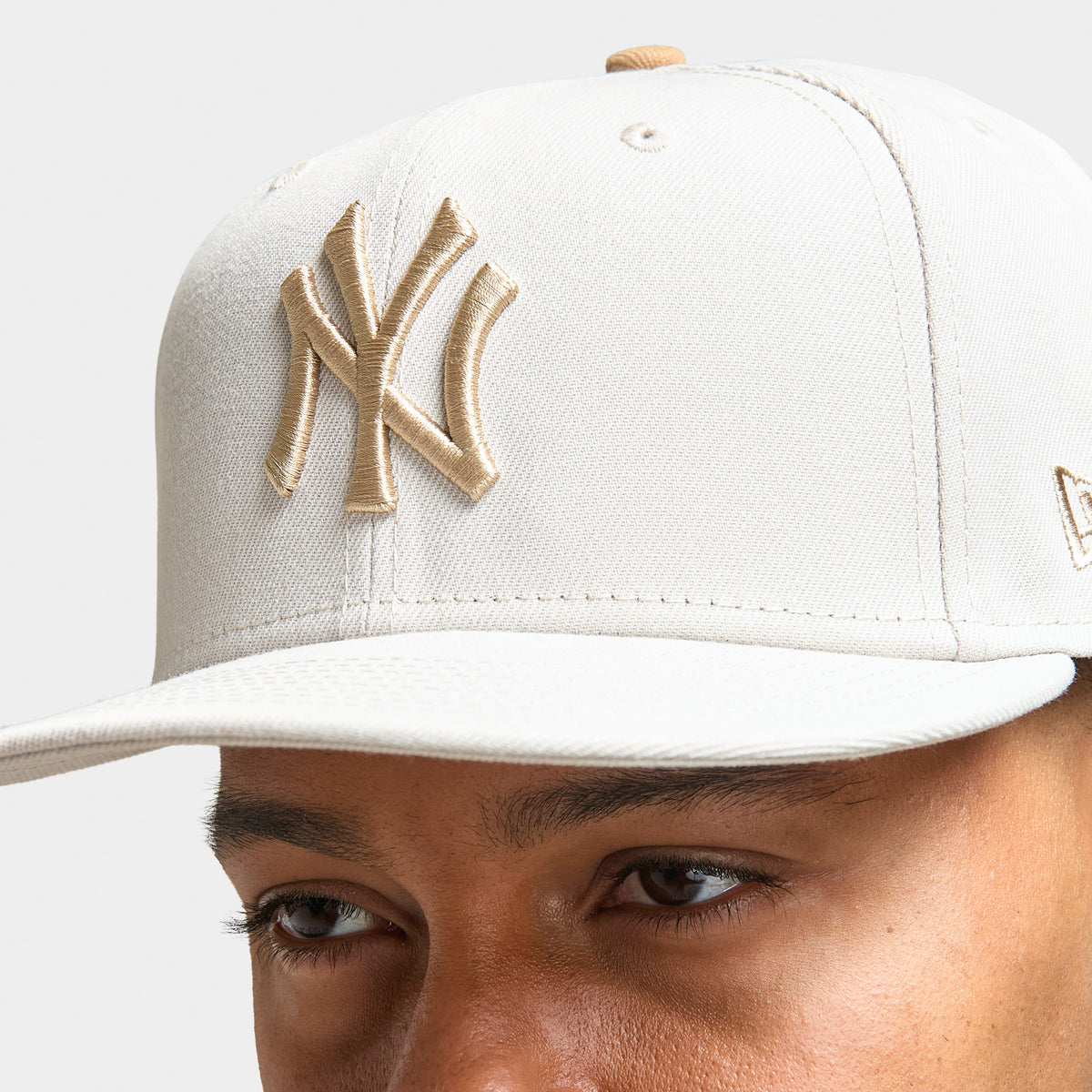 New Era 59Fifty New York Yankees Fitted Hat Stone Khaki JD Sports