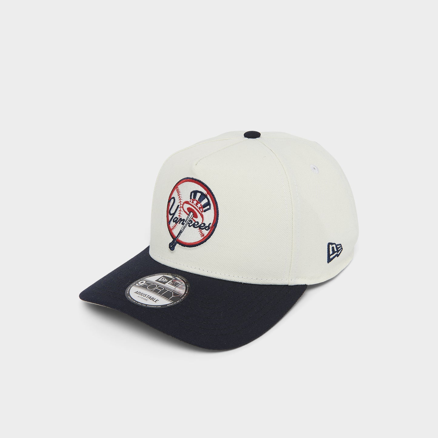 New Era New York Yankees 9FORTY AF Snapback Blanc / Bleu Marine