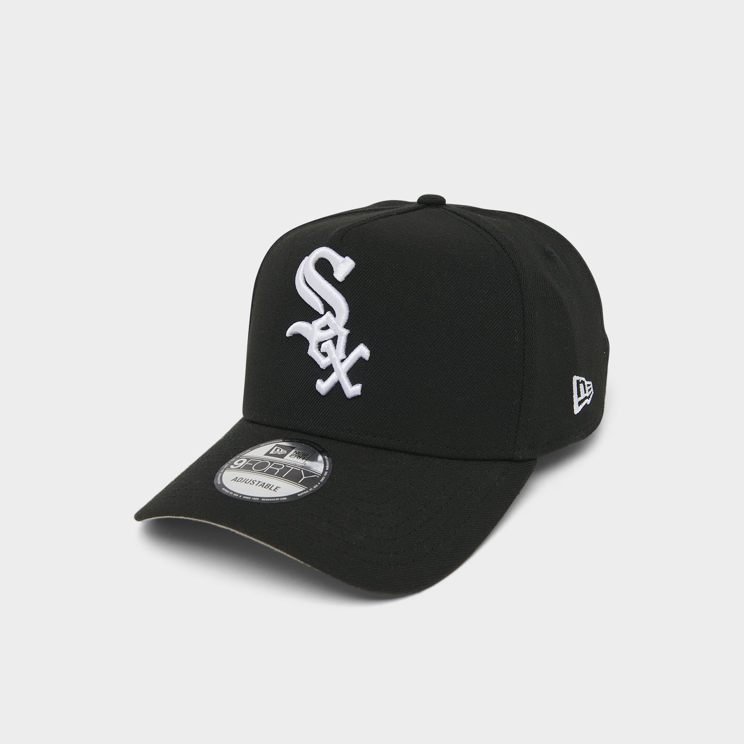 New Era Chicago World Series Champion White Sox 9FORTY AF Noir / Blanc
