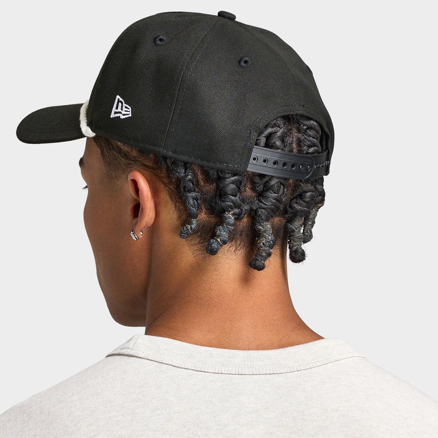 New Era New York Yankees Script 9FORTY A-Frame / Black