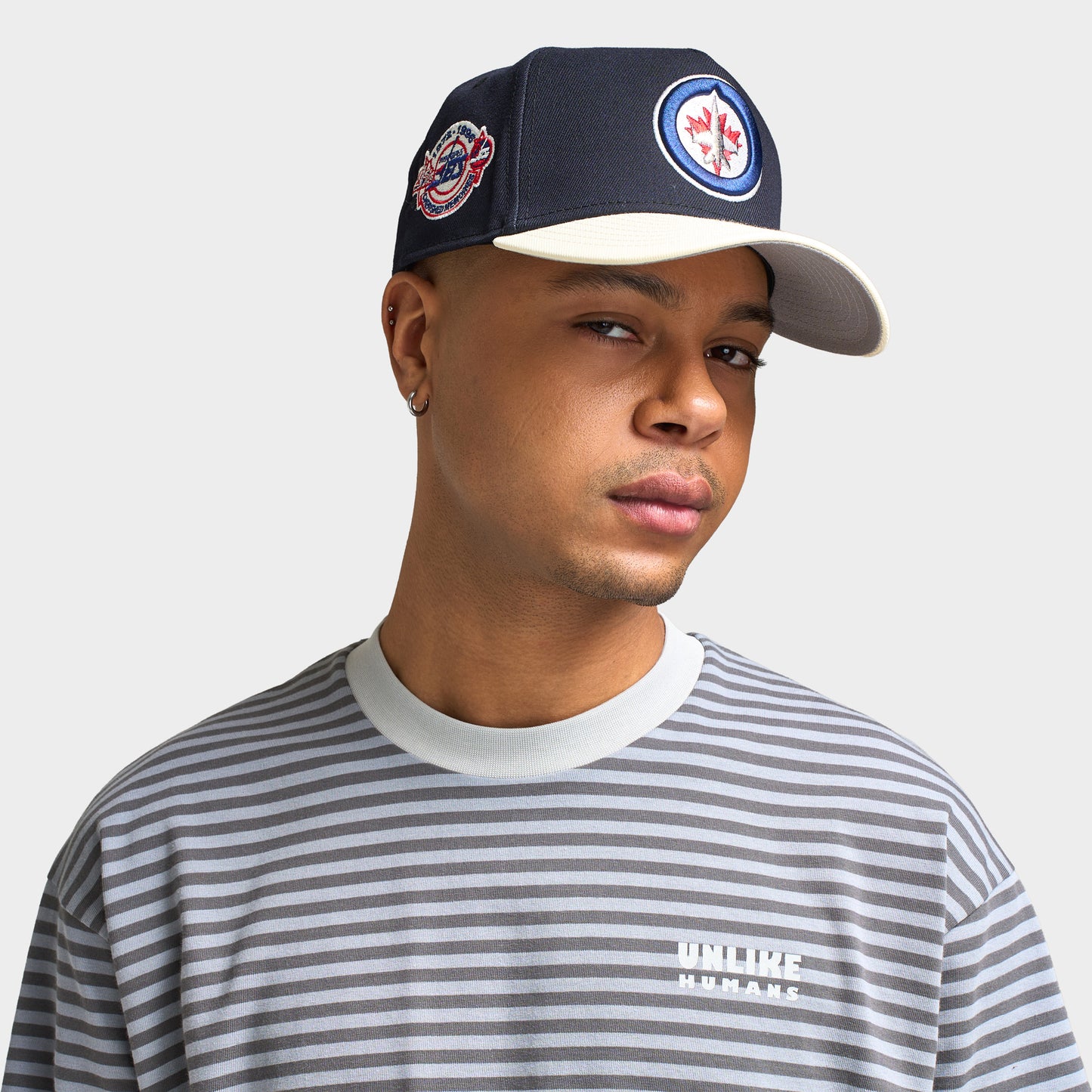 New Era Winnipeg Jets 9FORTY A-Frame Navy / Chrome