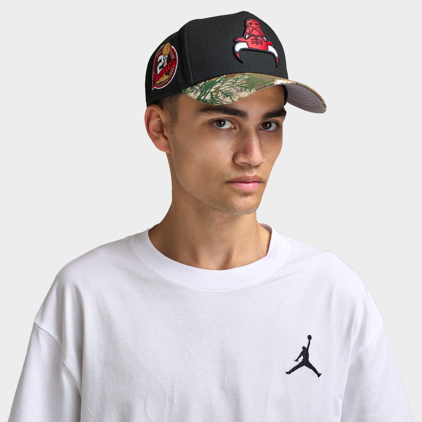 New Era Chicago Bulls 9FORTY AF Snapback Black / Camo