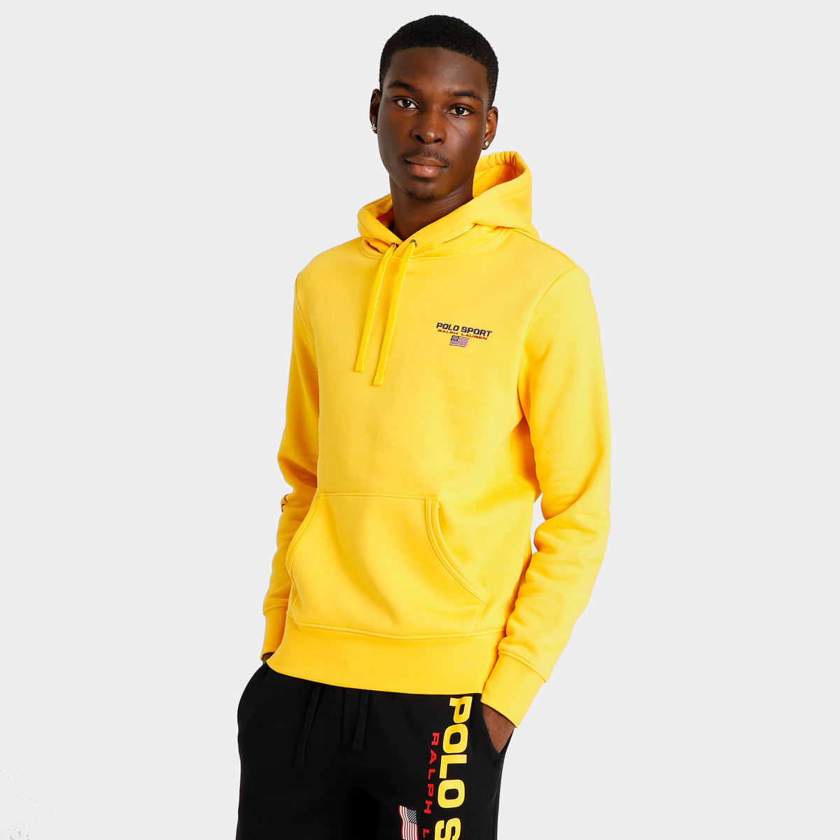 Polo ralph lauren best sale yellow hoodie