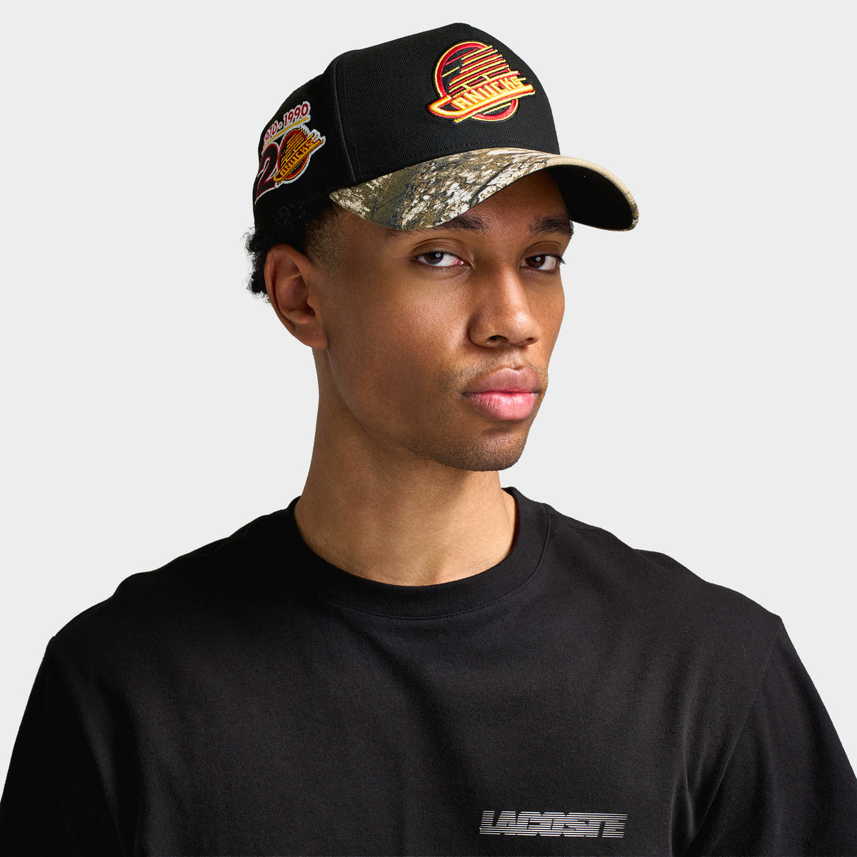 New Era Vancouver Canucks 9FORTY A-Frame Black / Camo