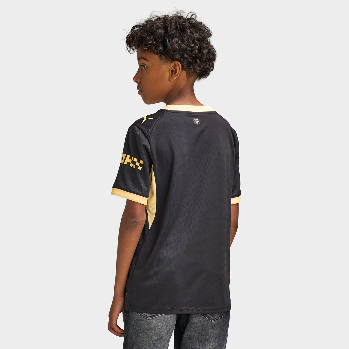 PUMA Juniors' Manchester City Jersey / Black
