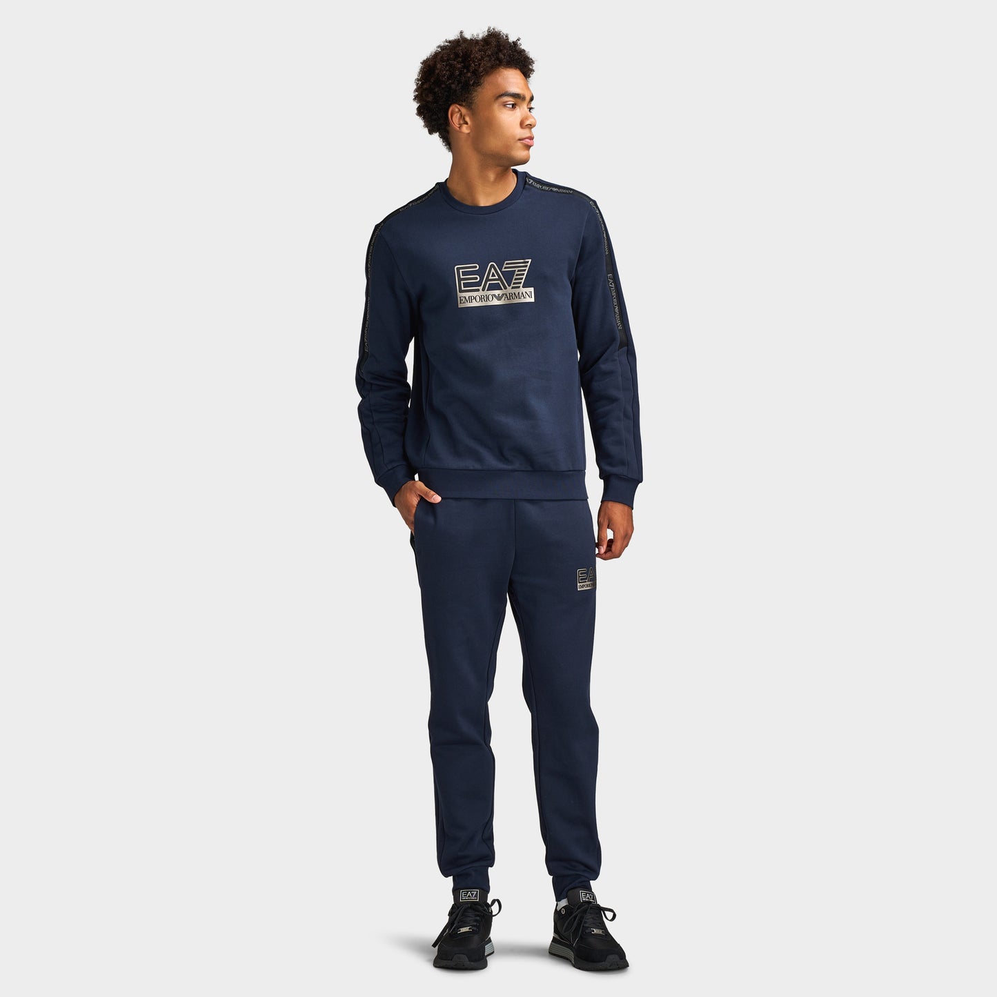 EA7 Pantalon de jogging / Bleu Armani