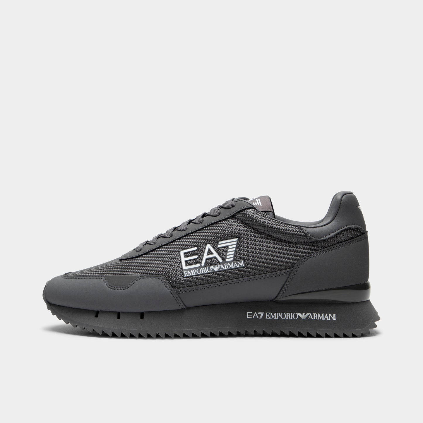EA7 Noir et Blanc Vintage 2.0 Étain / Blanc